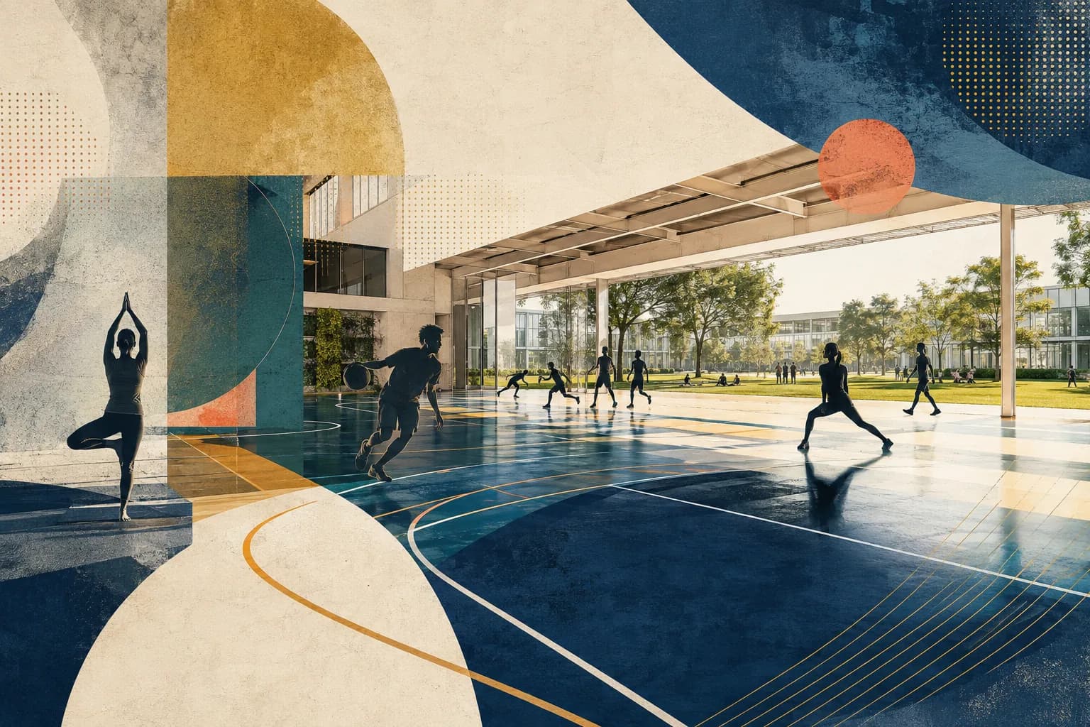 Representative School Atlas visual of physical education, sport, and wellbeing